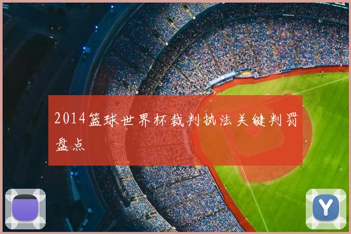 2014篮球世界杯裁判执法关键判罚盘点